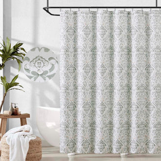 
                    
                      Vintage Damask Shower Curtain - Jinchan Home
                    
                  