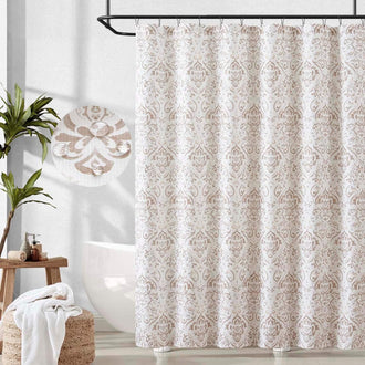 
                    
                      Vintage Damask Shower Curtain - Jinchan Home
                    
                  