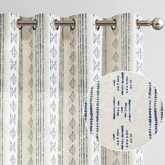 
                    
                      Boho Geometric Stripe Curtains - Jinchan Home
                    
                  