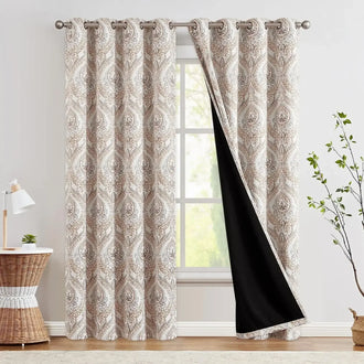 
                    
                      Paisley Pattern Grommet Curtains - Jinchan Home
                    
                  