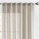 
                    
                      Scalloped Lace Linen-Blend Sheer Curtains - Jinchan Home
                    
                  