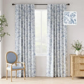 Vintage Bird & Botanical Sketch Curtains - Jinchan Home