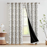 Paisley Pattern Grommet Curtains - Jinchan Home