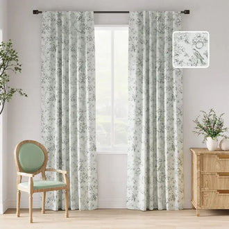 
                    
                      Vintage Bird & Botanical Sketch Curtains - Jinchan Home
                    
                  