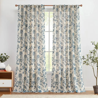 
                    
                      Vintage Pomegranate Botanical Curtains - Jinchan Home
                    
                  