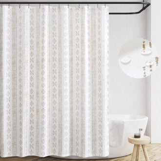 
                    
                      Geometric Totem Vertical Stripe Shower Curtain - Jinchan Home
                    
                  