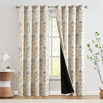 
                    
                      Paisley Pattern Grommet Curtains - Jinchan Home
                    
                  