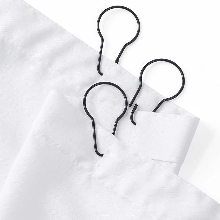 Diagonal Stripe Water-Repellent Shower Curtain - Jinchan Home