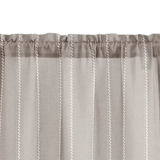 
                    
                      Slanted Line Dot Stripe Rod Pocket Kitchen Curtains - Jinchan Home
                    
                  
