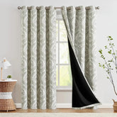 Paisley Pattern Grommet Curtains - Jinchan Home