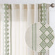 
                    
                      Embroidered Boho Ikat Geometric Curtains - Jinchan Home
                    
                  
