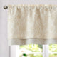 
                    
                      Vintage Botanical Scroll Double-Layer Valance - Jinchan Home
                    
                  