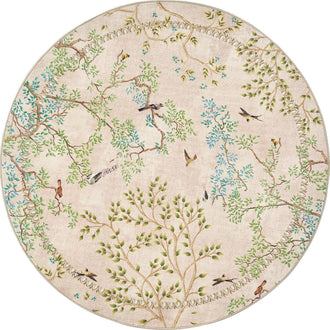 
                    
                      Branches & Birds Botanical Print Area Rug - Jinchan Home
                    
                  