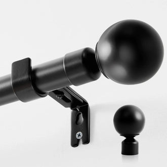 
                    
                      Classic Ball Finial Curtain Rod - Jinchan Home
                    
                  