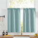 
                    
                      Faux Linen Solid Kitchen Curtains - Jinchan Home
                    
                  