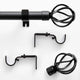
                    
                      Modern Twist Finial Curtain Rod - Jinchan Home
                    
                  