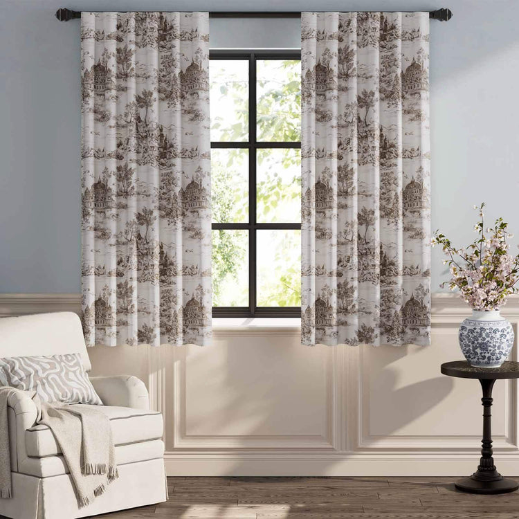 Parisian Garden Curtains - Jinchan Home