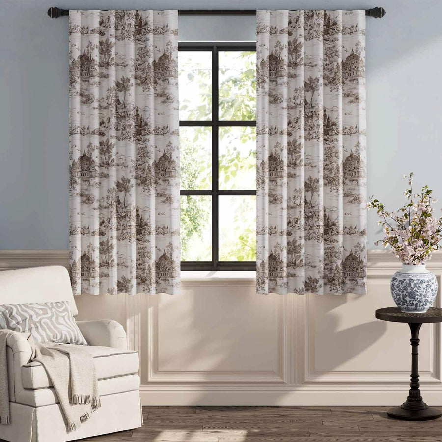 Parisian Garden Curtains - Jinchan Home