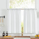 
                    
                      Faux Linen Solid Kitchen Curtains - Jinchan Home
                    
                  
