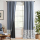 
                    
                      Two-Tone Damask Floral 3-in-1 Curtains - Jinchan Home
                    
                  