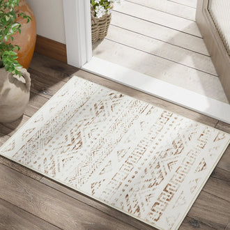 
                    
                      Boho Distressed Tribal Geometric Runner Rug - Jinchan Home
                    
                  