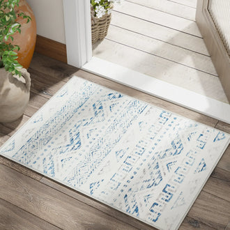 
                    
                      Boho Distressed Tribal Geometric Runner Rug - Jinchan Home
                    
                  
