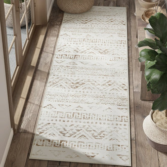 
                    
                      Boho Distressed Tribal Geometric Runner Rug - Jinchan Home
                    
                  
