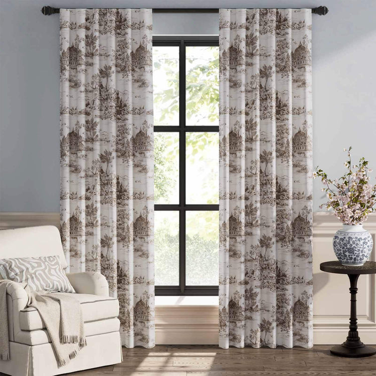 Parisian Garden Curtains - Jinchan Home