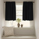 
                    
                      Faux Linen Solid Kitchen Curtains - Jinchan Home
                    
                  