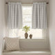 
                    
                      Faux Linen Solid Kitchen Curtains - Jinchan Home
                    
                  