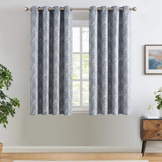 
                    
                      Herringbone Textured Curtains - Jinchan Home
                    
                  