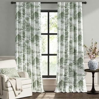 
                    
                      Parisian Garden Curtains - Jinchan Home
                    
                  
