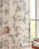 
                    
                      Modern Toile Floral & Insect Linen Curtains - Jinchan Home
                    
                  