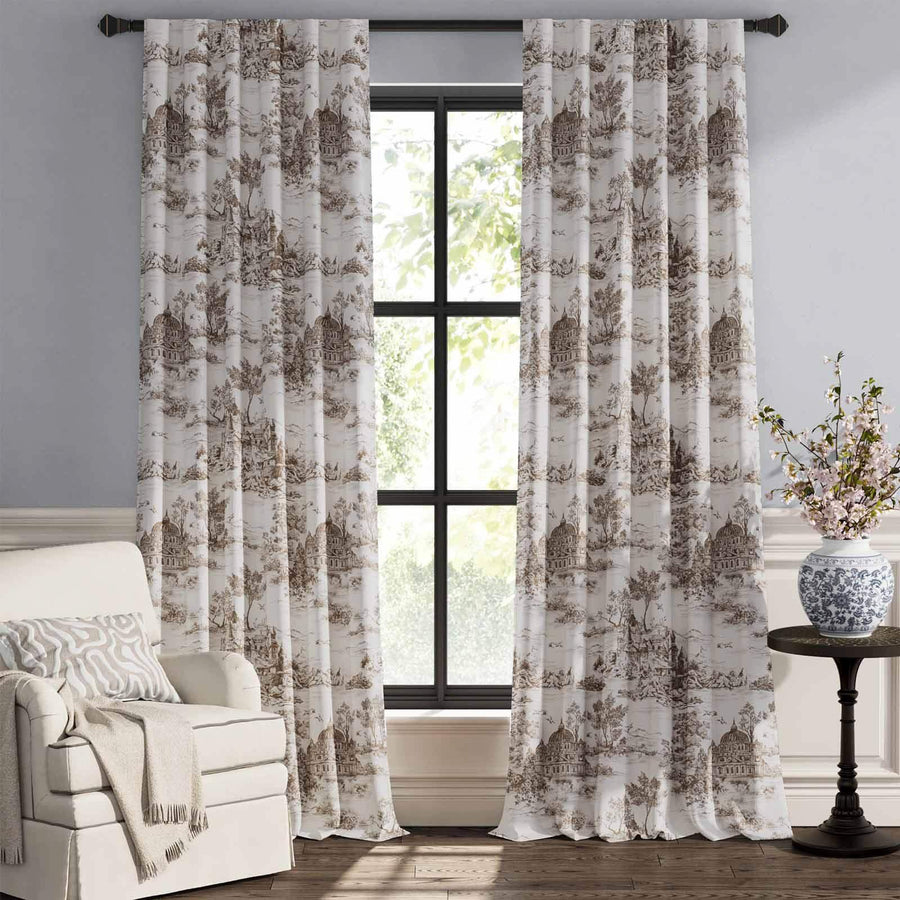 Parisian Garden Curtains - Jinchan Home
