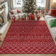 
                    
                      Christmas Tree Geometric Area Rug - Jinchan Home
                    
                  