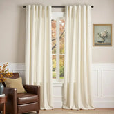 Velvet Light Filtering Curtain (1 Panel) - Jinchan Home