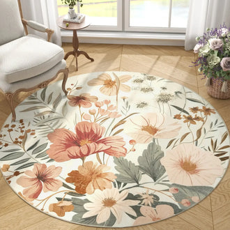 
                    
                      Floral Bouquet Rug - Jinchan Home
                    
                  