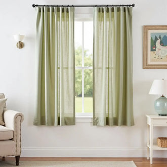 
                    
                      Solid Linen-Blend 3-in-1 Curtains - Jinchan Home
                    
                  