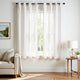 
                    
                      Solid Color Linen Blend Grommet Curtains - Jinchan Home
                    
                  