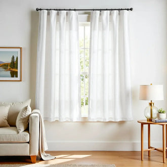 
                    
                      Solid Linen-Blend 3-in-1 Curtains - Jinchan Home
                    
                  