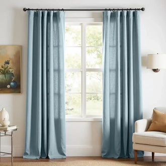
                    
                      Solid Linen-Blend 3-in-1 Curtains - Jinchan Home
                    
                  
