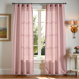 
                    
                      Solid Linen-Blend 3-in-1 Curtains - Jinchan Home
                    
                  