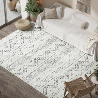 
                    
                      Boho Distressed Tribal Geometric Runner Rug - Jinchan Home
                    
                  