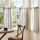 
                    
                      Boho Geometric Stripe Embroidered Kitchen Curtains - Jinchan Home
                    
                  