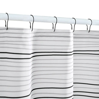 
                    
                      Two-Tone Striped Shower Curtain - Jinchan Home
                    
                  