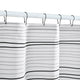 
                    
                      Two-Tone Striped Shower Curtain - Jinchan Home
                    
                  