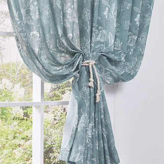 
                    
                      Artistic Botanical Floral Print Curtains - Jinchan Home
                    
                  