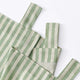 
                    
                      Striped Tab Top Linen Kitchen Curtains - Jinchan Home
                    
                  