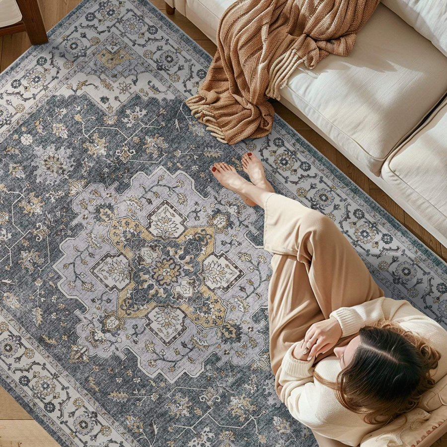 Classic Persian Medallion Rugs - Jinchan Home