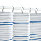 
                    
                      Two-Tone Striped Shower Curtain - Jinchan Home
                    
                  